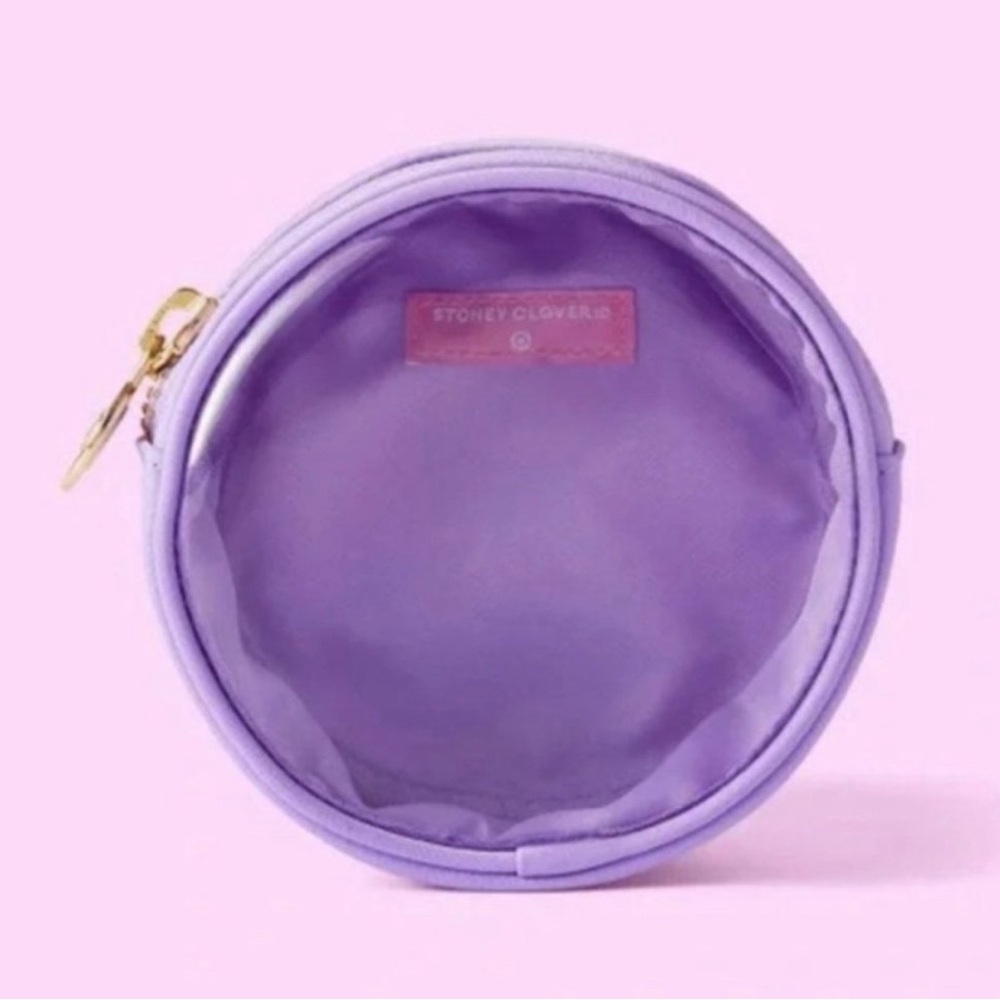 Stoney Clover x Target Purple Clear front circle pouch - never used